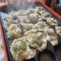 SAYURI34♡'s cooksnap of when they made お花の形がかわいい☆にらまんじゅう.