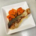 なーなちゃん's cooksnap of when they made サーモンのソテー☆レモンバターソース.