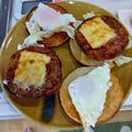 クック3N0VKO☆'s cooksnap of when they made 盛り付けで変わるみんなのハンバーガー.