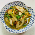 あっこ姉's cooksnap of when they made ちくわの卵とじ丼♪三つ葉の香りも美味♪.