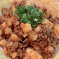 ぱっぺんぽん's cooksnap of when they made たたき山芋とひき肉のチリ炒め.