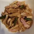 クックECV9QY☆'s cooksnap of when they made 大根とウインナーの大葉ポン酢炒め.