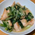 kaiselim's cooksnap of when they made 簡単！驚く柔らかさ鶏胸肉と小松菜の中華煮.