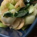 MULA's cooksnap of when they made ☆簡単&早い☆チンゲン菜の塩にんにく炒め.