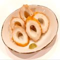 悠LOVE航's cooksnap of when they made お刺身っぽい♪わさび醤油で生ちくわ.