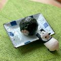 キンプリ's cooksnap of when they made 可愛いまん丸🩷海苔おにぎり（さるぼぼ）.
