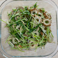 ももゆみ1230's cooksnap of when they made 豆苗とちくわと切り干し大根のサラダ.
