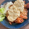 居酒屋アサティ's cooksnap of when they made フライパン1つで簡単すぎる！チキン南蛮.