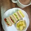 ☆あさ's cooksnap of when they made これで旨くなるチーズサンドイッチ.