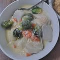 whitelucky's cooksnap of when they made 酒粕豆乳ホワイトシチュー.
