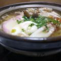 ちくわ君's cooksnap of when they made 麺つゆで簡単美味しい鍋焼きうどん♡1人前.