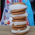 ｱｰﾁｬﾝﾏﾏﾁｬﾝ's cooksnap of when they made マシュマロとビスケットのタワー.