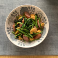 akipon1221's cooksnap of when they made ほうれん草と卵の炒め物.