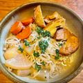 さすらい's cooksnap of when they made じわぁ〜と★うまい大根とさつま揚げの煮物.