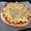 猫の実's cooksnap of when they made ピザ屋さん風アイダホピザ★.