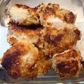 ラフロイグ31年's cooksnap of when they made ✿鶏肉のにんにく醤油ごまパン粉焼き✿.