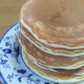 みなあゆママ's cooksnap of when they made 手作りHMで簡単♪ふわふわホットケーキ♡.