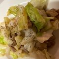 なおすけ151a's cooksnap of when they made 豚バラキャベツのやみつき塩だれ炒め.