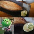 ｅｋ４'s cooksnap of when they made すだちのオシャレな飾り切り.