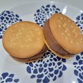ハッピーまるしぇ's cooksnap of when they made オイコスで！生チョコサンド.
