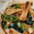 ナーちゃん's cooksnap of when they made ほうれん草とうすあげのごま和え.