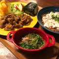 こつゆ514's cooksnap of when they made ✿お弁当にも豆苗のお浸し鰹節和え✿.