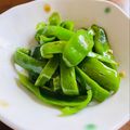 kinniko's cooksnap of when they made ピーマンと舞茸の香味ペースト炒め.