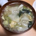 Osmanthus♡'s cooksnap of when they made 超簡単キャベツと卵のコンソメスープ.