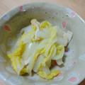 なまちょこれいと's cooksnap of when they made 簡単過ぎ！白菜と油揚げの煮浸し.