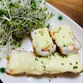 kinniko's cooksnap of when they made 簡単おつまみ♡竹輪の明太マヨチーズ焼き.