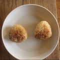 みるく茶's cooksnap of when they made 焼きおにぎり♪味噌・醤油・砂糖・残りご飯.
