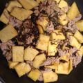 大林啓一郎's cooksnap of when they made さつまいもとミンチ蒸し.