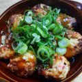 ちくわ君's cooksnap of when they made 特盛り！新•ネギたこ焼き.