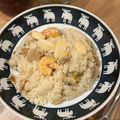 ★★ぴかぴか★★'s cooksnap of when they made 炊飯器で海鮮ピラフ★コーンバターをのせて.