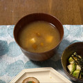 yesmama's cooksnap of when they made 定番　なめこ汁.