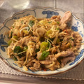 ゆうそら5812's cooksnap of when they made えのきと豚肉のピリ辛炒め.
