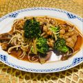 ボブナナ's cooksnap of when they made 豚肉とブロッコリーのにんにくバター炒め煮.