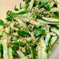 はちみつかなこ's cooksnap of when they made ✿きゅうりと青じそのゴマ酢和え✿.