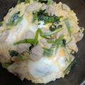 まん丸みかリン's cooksnap of when they made 簡単！ささみと小松菜の卵とじ.