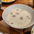 麻's cooksnap of when they made 野菜とウィンナーのミルクスープ.