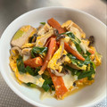 azbjbn's cooksnap of when they made 厚揚げとねぎの卵とじ.