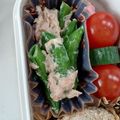 ほのりんママさん's cooksnap of when they made お弁当に★スナップエンドウのツナマヨ和え.