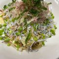 ぷるぷるプリン☆'s cooksnap of when they made しらすと納豆の和風ペペロンチーノパスタ.