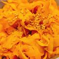 いけだっこ's cooksnap of when they made 常備菜 お弁当に！にんじんの塩きんぴら.