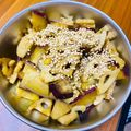 J_son's cooksnap of when they made さつまいもとれんこんのきんぴら.