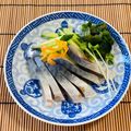 コムギ大好き's cooksnap of when they made カンタン酢でしめ鯖ときゅうりの酢の物.