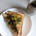 あーこ's cooksnap of when they made 朝食☆食パンdeほうれん草のキッシュパン.