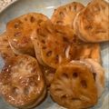 Chaiteamom's cooksnap of when they made レンコンのはさみ焼き☆.