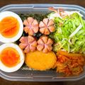 eririn♩'s cooksnap of when they made お弁当に♬ウインナーのお花✿咲きました～.
