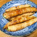 vabochan's cooksnap of when they made 簡単☆アスパラとインゲンの肉巻き　豚バラ.